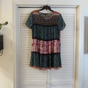 REDUCED City Triangles  L Top Tunic Dress nwot